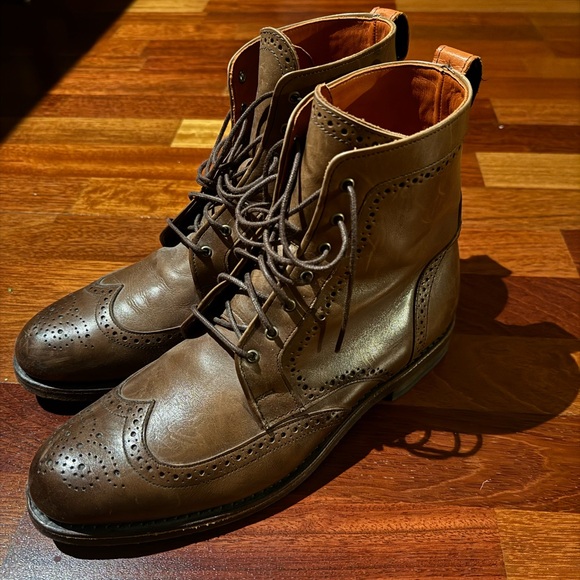 Allen Edmonds Dalton Wingtip Dress Boot (Size 9) main image 5